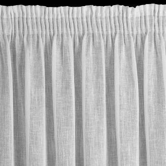 Firana gotowa na taśmie CARLA 140x270 Eurofirany biały