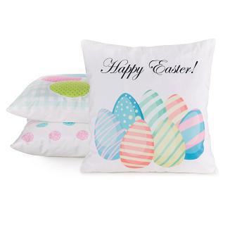 Poszewka dekoracyjna WIOSNA 45x45 Eurofirany biały