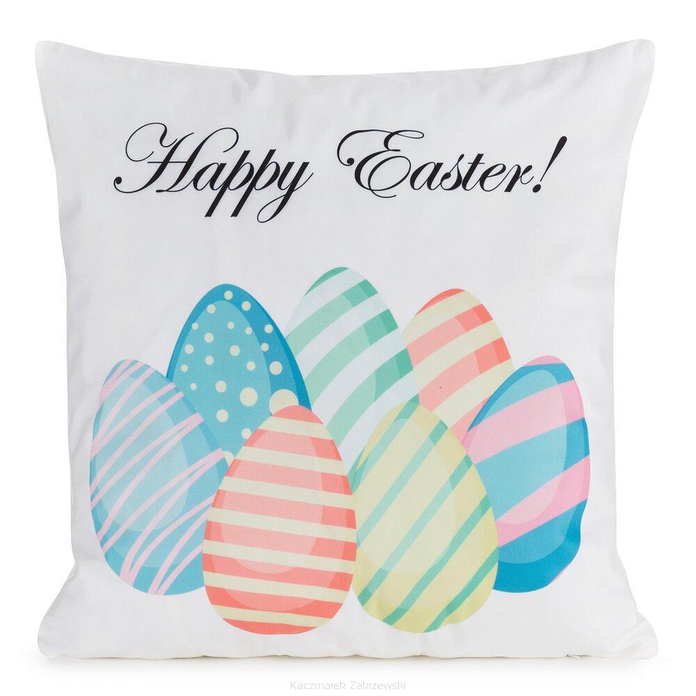 Poszewka dekoracyjna WIOSNA 45x45 Eurofirany biały