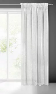 Zasłona gotowa na taśmie KATRIN 140x270 Eurofirany naturalny