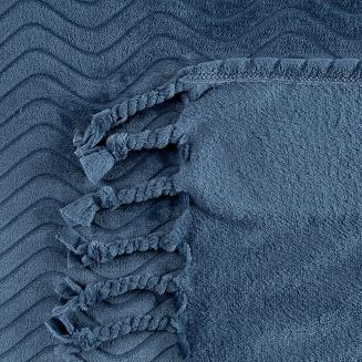 Koc narzuta EMMA 150x200 Eurofirany granatowy