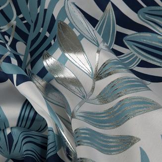 Zasłona gotowa na przelotkach MALTA Eurofirany granatowy