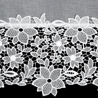 Firana gotowa na taśmie ARTEMIDA 150x40 Eurofirany biały