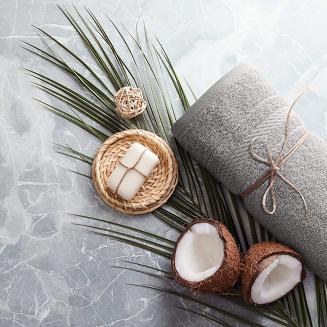 Ręcznik bawełniany ELMA 30x50 Eurofirany srebrny