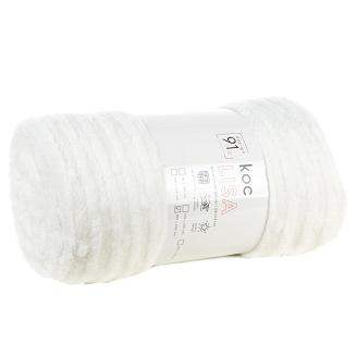 Koc narzuta LISA 130x170 Design91 biały