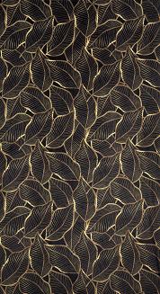 Zasłona gotowa na przelotkach ASTEJA 140x250 Eurofirany czarny/złocisty