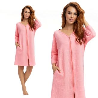 Szlafrok damski LUNA kod 214 koralowy