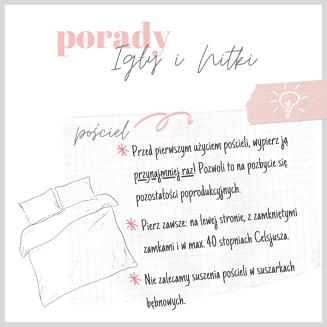 Pościel flanelowa LASTRYKO 160x200 biała wielokolorowa płytki lastrykowe