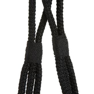 Sznur dekoracyjny do zasłon LANA czarny