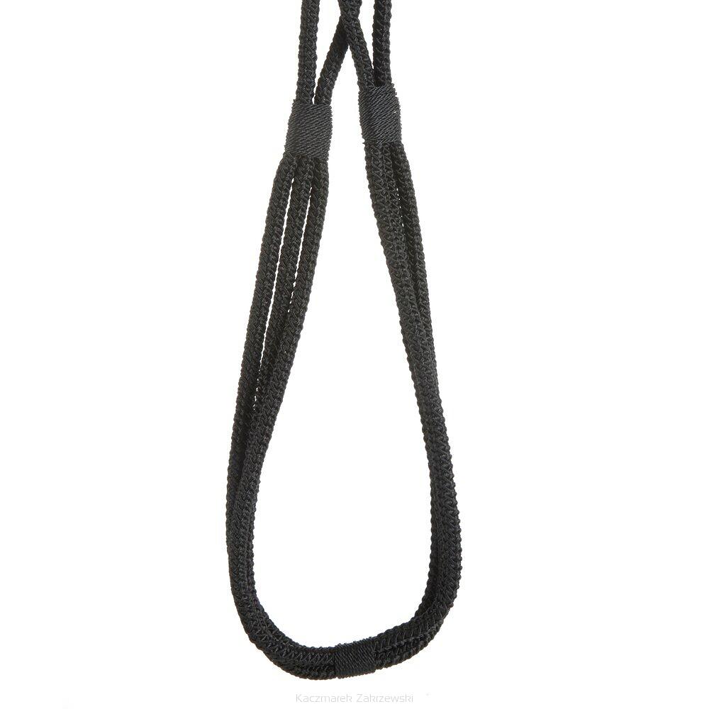 Sznur dekoracyjny do zasłon LANA czarny