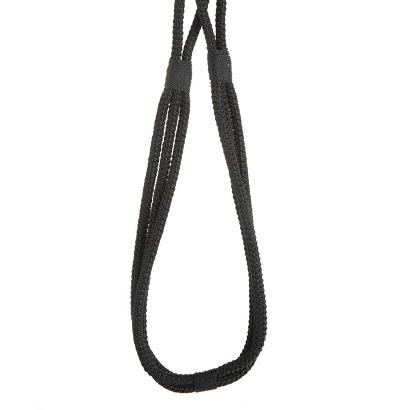 Sznur dekoracyjny do zasłon LANA Eurofirany czarny