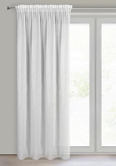 Firana gotowa na taśmie TULSA Eurofirany biały