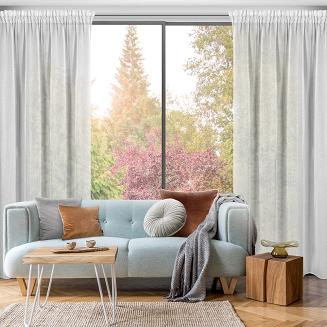 Firana gotowa na taśmie TULSA Eurofirany biały