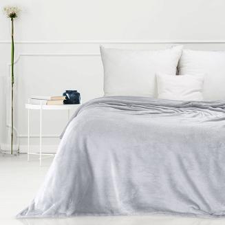 Koc narzuta CINDY5 200x220 Design91 srebrny