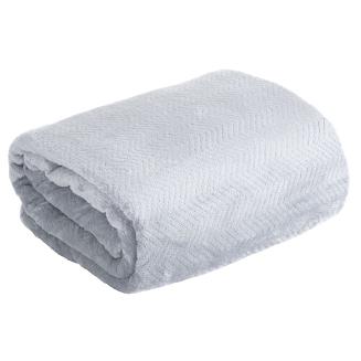 Koc narzuta CINDY5 200x220 Design91 srebrny