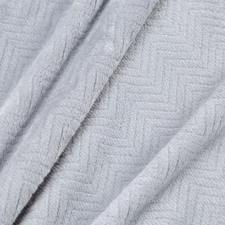 Koc narzuta CINDY5 200x220 Design91 srebrny