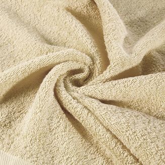 Ręcznik bawełniany GŁADKI2 70x140 Eurofirany beżowy