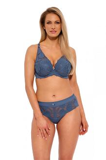 Biustonosz Push Up Sophia 1225 niebieski