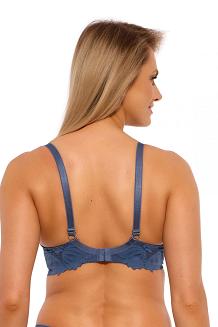 Biustonosz Push Up Sophia 1225 niebieski