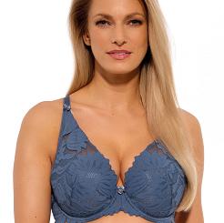Biustonosz Push Up Sophia 1225 niebieski