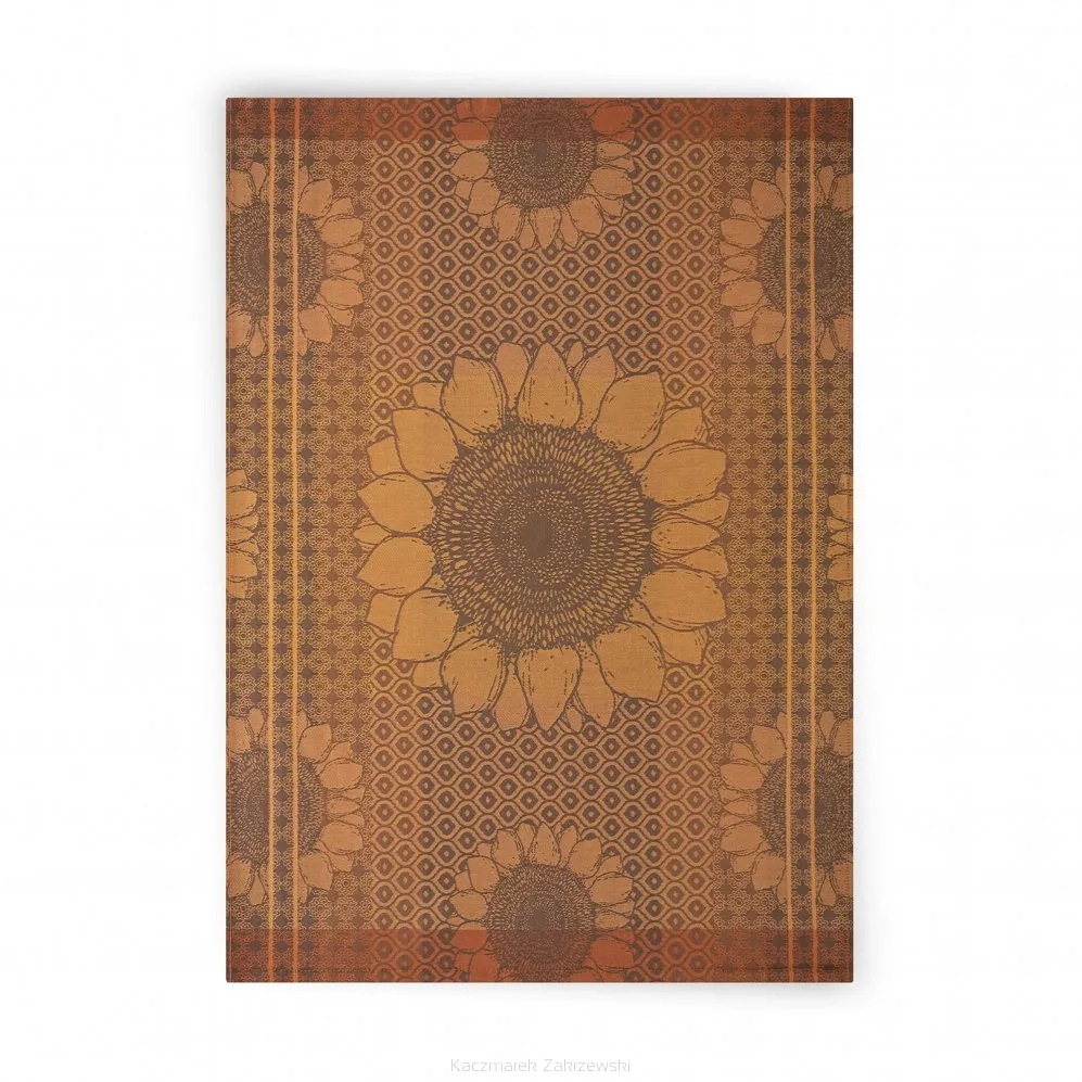 Ścierka kuchenna Sunflowers 50x70 Zwoltex GOAT pomarańczowa