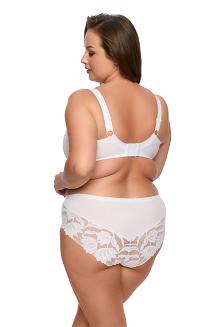 Biustonosz Semi-Soft Keto MAXI 1134 półusztywniany biały