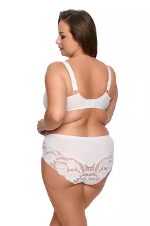 Biustonosz Semi-Soft Keto MAXI 1134 półusztywniany biały