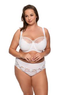 Biustonosz Semi-Soft Keto MAXI 1134 półusztywniany biały