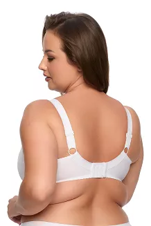 Biustonosz Semi-Soft Keto MAXI 1134 półusztywniany biały