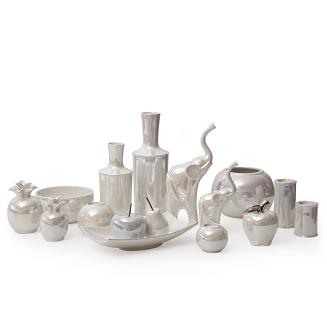 Figurka dekoracyjna SIMONA3 Eurofirany perłowy