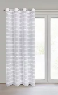 Firana gotowa na przelotkach DOLY 140x250 Eurofirany biały