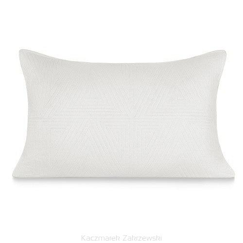 Poszewka dekoracyjna TRIO 50x70 pikowana kremowa