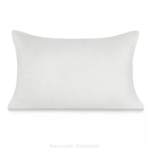 Poszewka dekoracyjna TRIO 50x70 pikowana kremowa