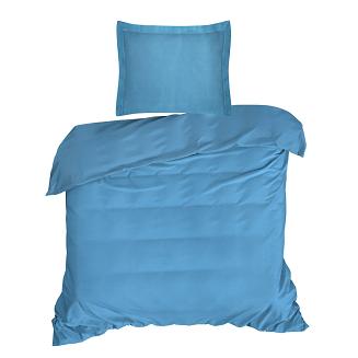 Pościel satynowa NOVAC 70x90 Eurofirany ciemnoniebieski