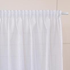 Firana gotowa na taśmie NALA 140x250 biała