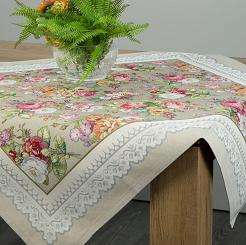 Obrus dekoracyjny CHO 140x180 Eurofirany oliwkowy