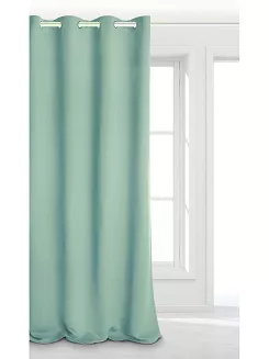 Błękitno Miętowa  zasłona zaciemniająca blackout 140x250 hold