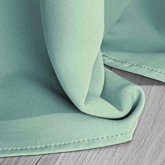 Błękitno Miętowa  zasłona zaciemniająca blackout 140x250 hold