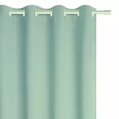 Błękitno Miętowa  zasłona zaciemniająca blackout 140x250 hold
