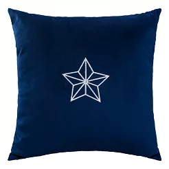 Poszewka dekoracyjna z haftem CS-04 43x43 Darymex gwiazda granatowa