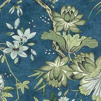 Pościel satynowa SPRING 140x200 Eurofirany niebieski