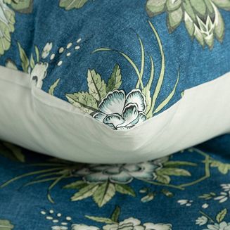 Pościel satynowa SPRING 140x200 Eurofirany niebieski