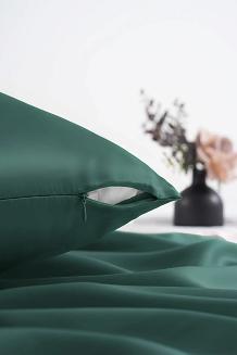 Jedwabna Poszewka 50x60 Szałwia