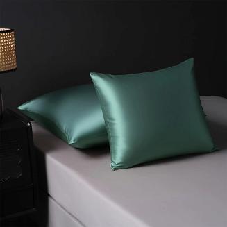 Jedwabna Poszewka 50x60 Szałwia