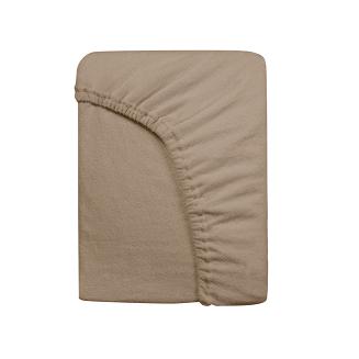 Prześcieradło frotte z gumką 90x200 Darymex kakaowe