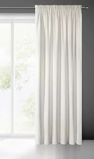 Zasłona gotowa na taśmie VILLA 140x270 Eurofirany kremowy