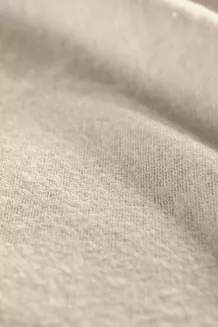 Prześcieradło flanelowe z gumką SIN 120x200 + 30 cm taupe