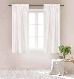 Zasłona gotowa na taśmie VIVA 140x175 półzaciemniająca kość słoniowa