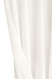 Zasłona gotowa na taśmie VIVA 140x175 półzaciemniająca kość słoniowa