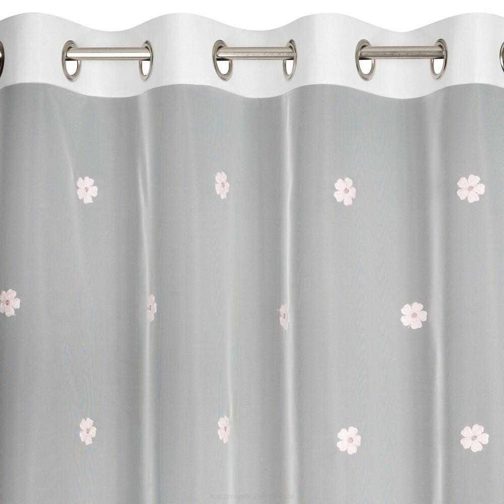 Firana gotowa na przelotkach ELSA 140x250 Eurofirany biały